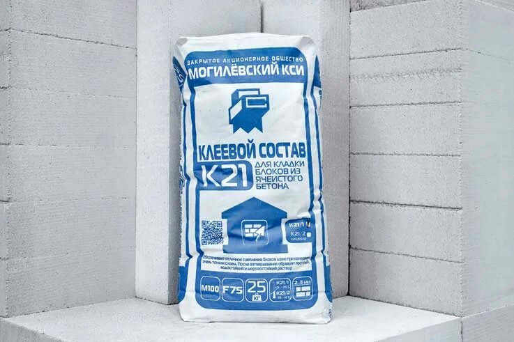 Цементный клей для кладки блоков